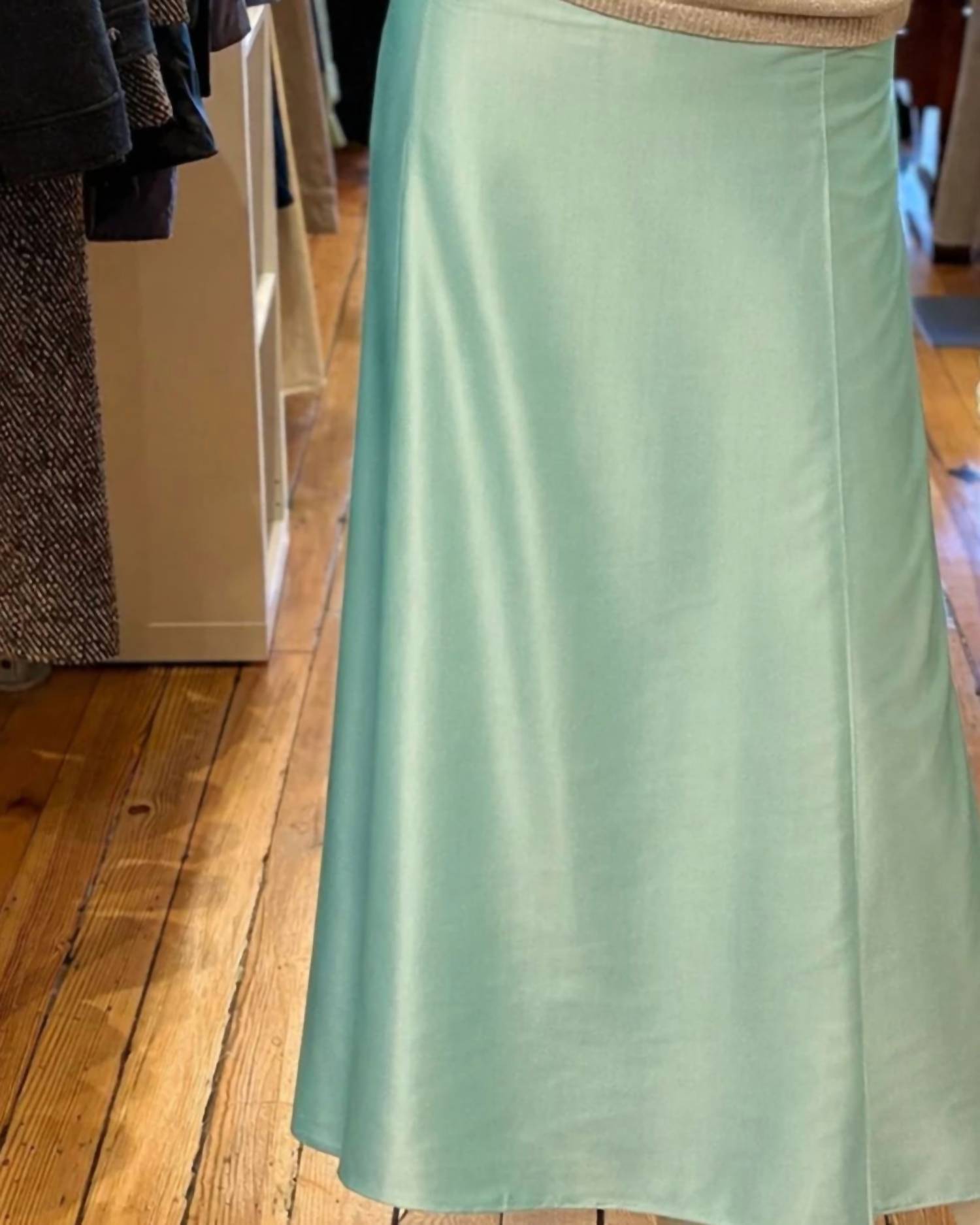 Connie Roberson - Silk Maxi Skirt