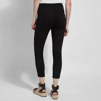 Lysse - Denim Toothpick Crop Leggings