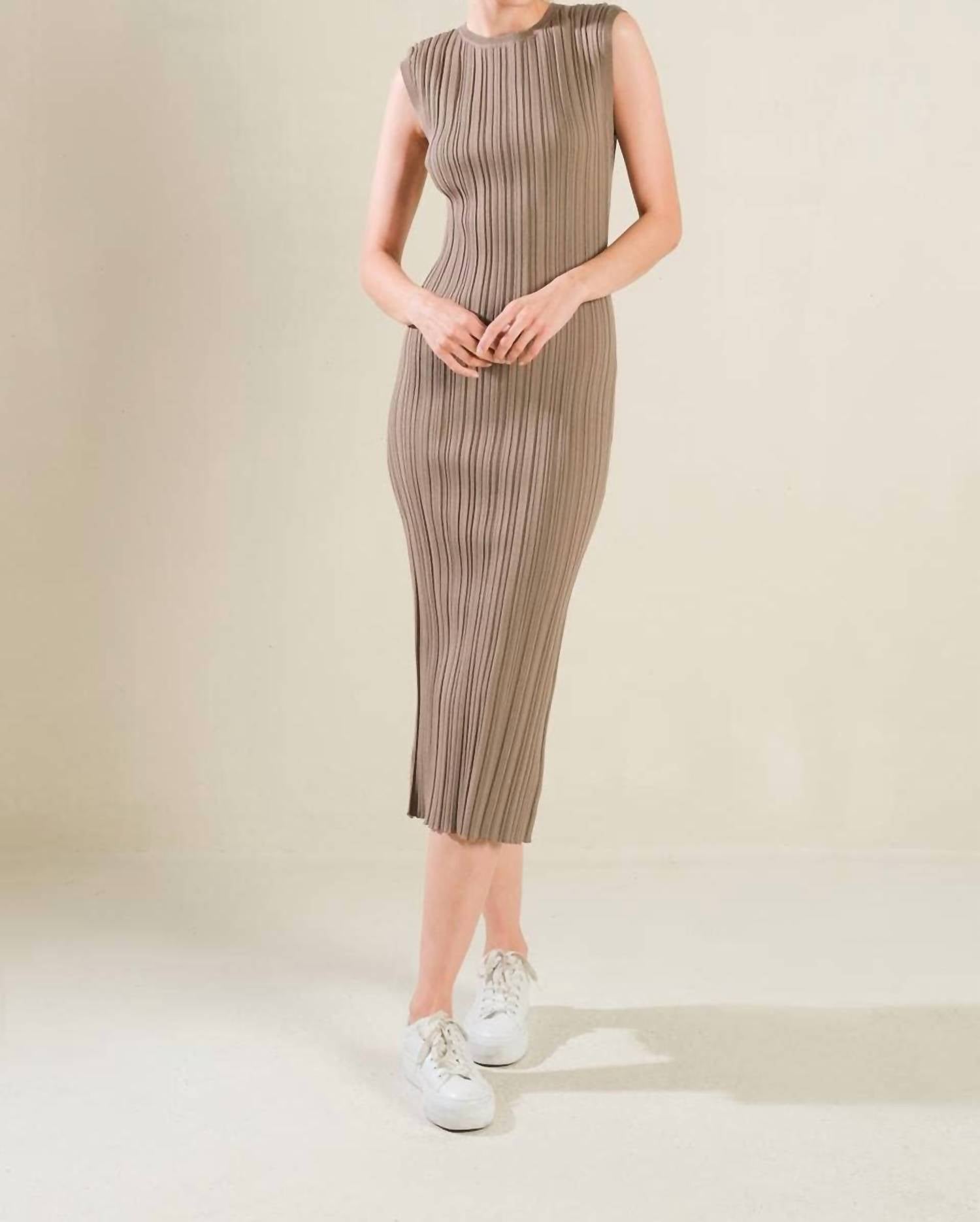 Flying Tomato - Story Of Us Sweater Midi Dress