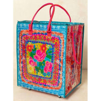 Natural Life - Rolling Floral Tote Bag With Wheels