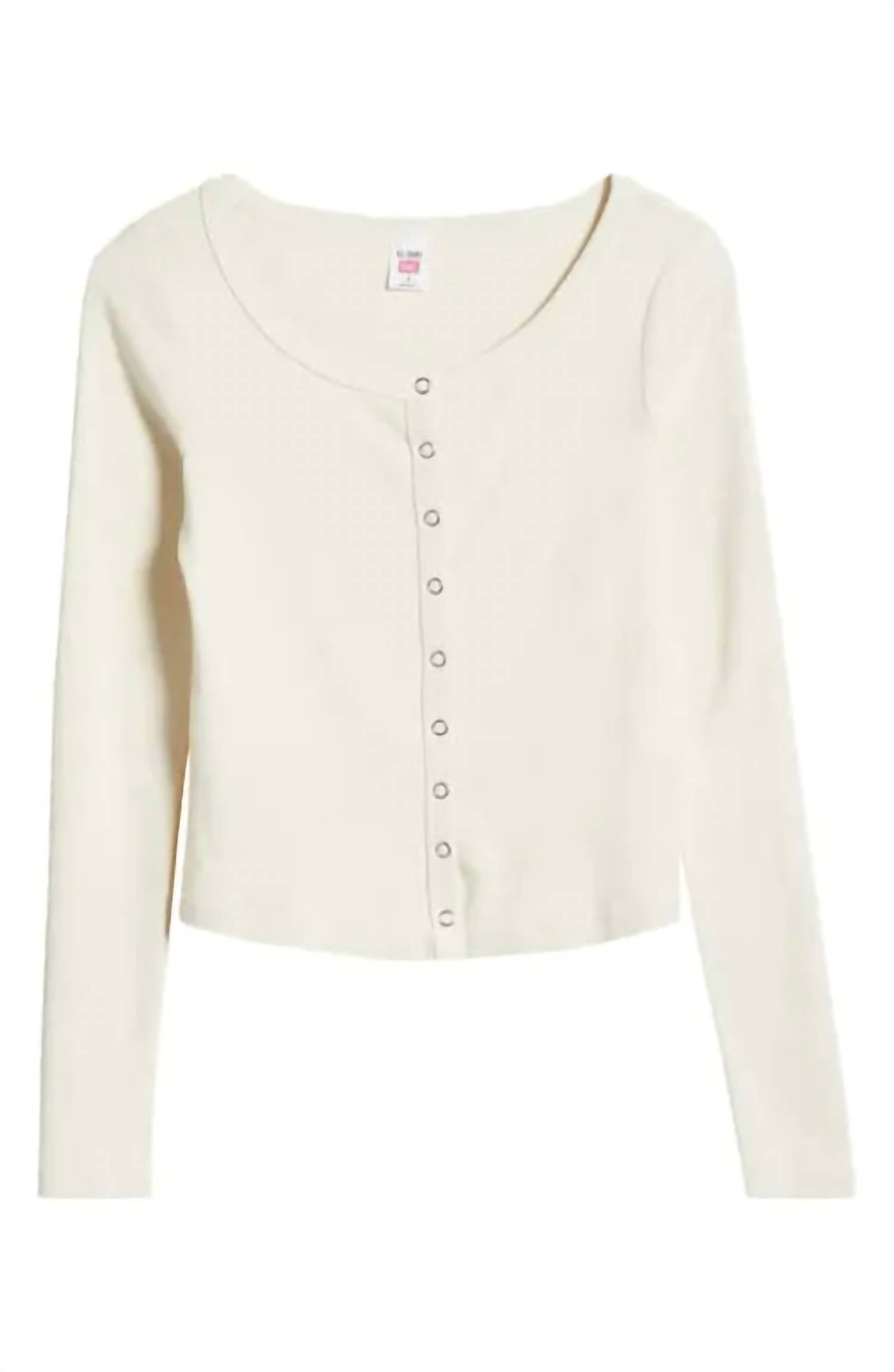 Re/Done - Scoop Neck Cardigan