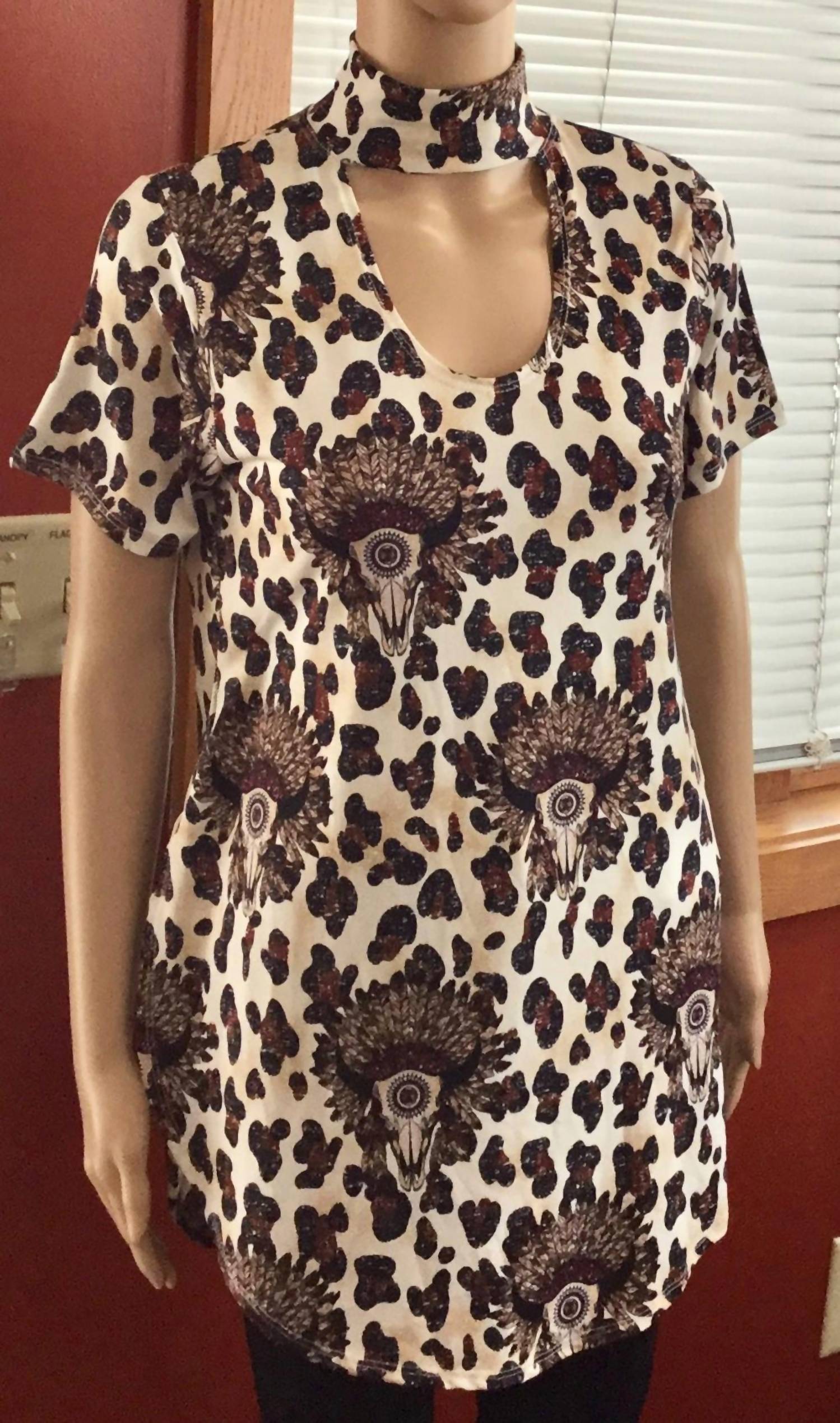 L&B - Women's Mock Neck Tunic