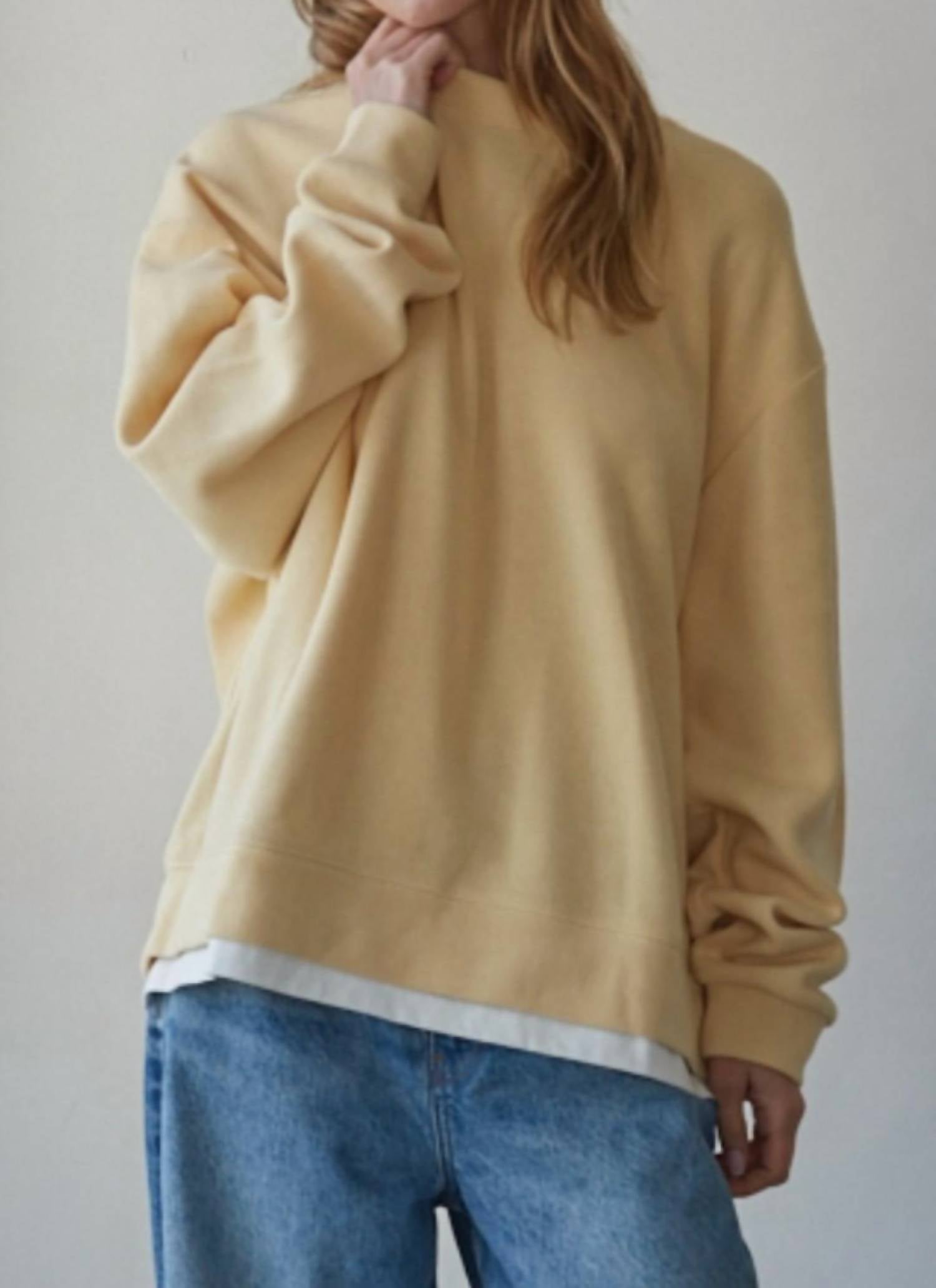 By Together - Crewneck Layered Sweatshirt