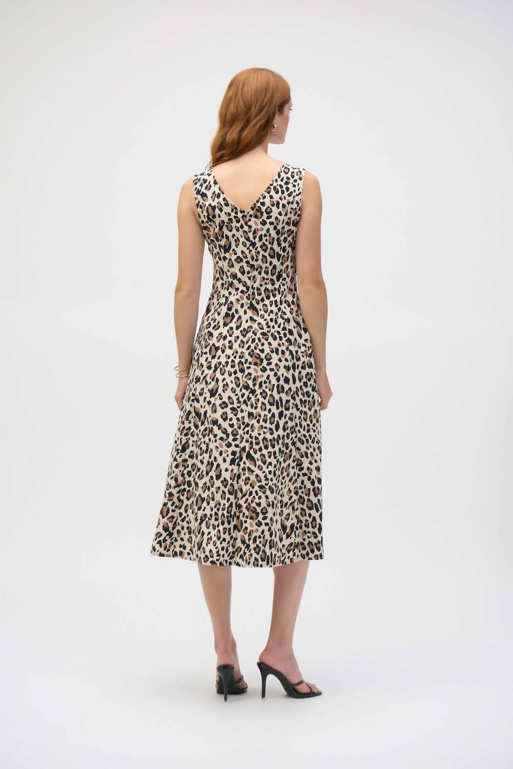 Joseph Ribkoff - Knee Length Animal Print Dress