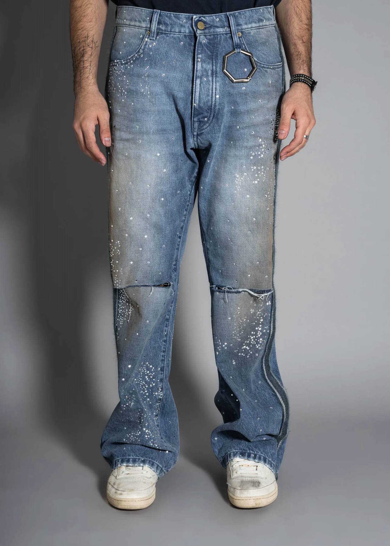Alchemist - Crystal And Mohair Studio Jeans