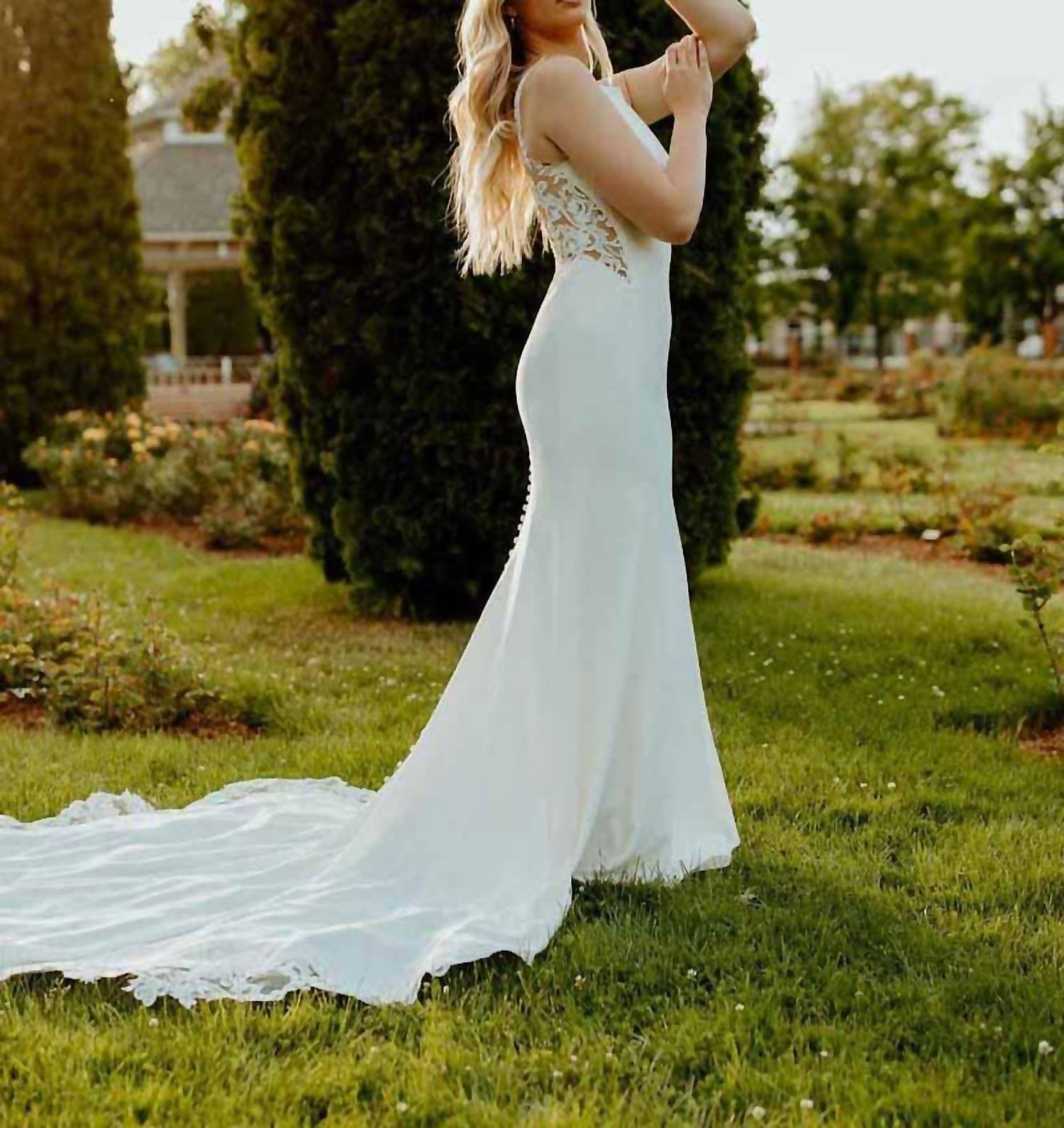 Stella York - Modest Column Wedding Dress