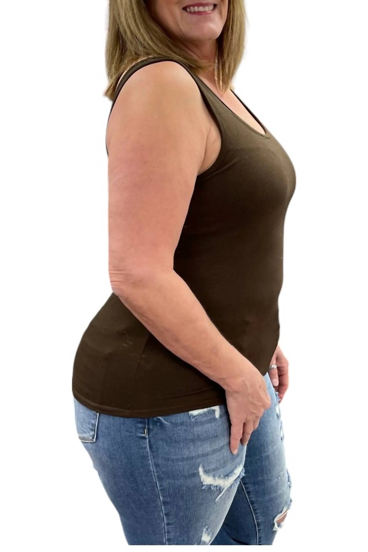 Phierce Fashions - Smoothing Brami Tank Top