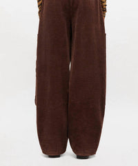 Ganni - Corduroy Curved Trousers