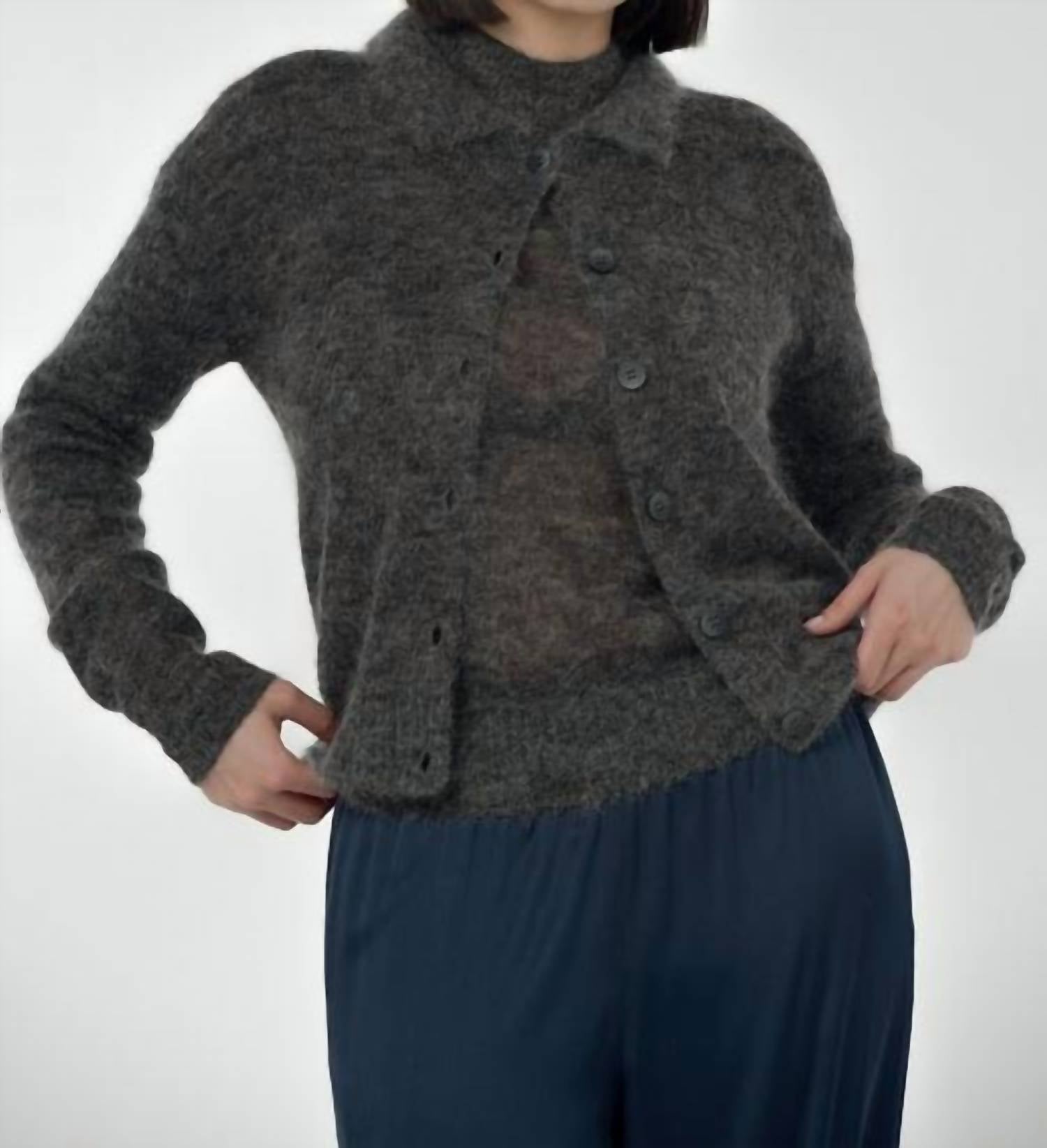 Paper Label - Gia Collar Cardigan