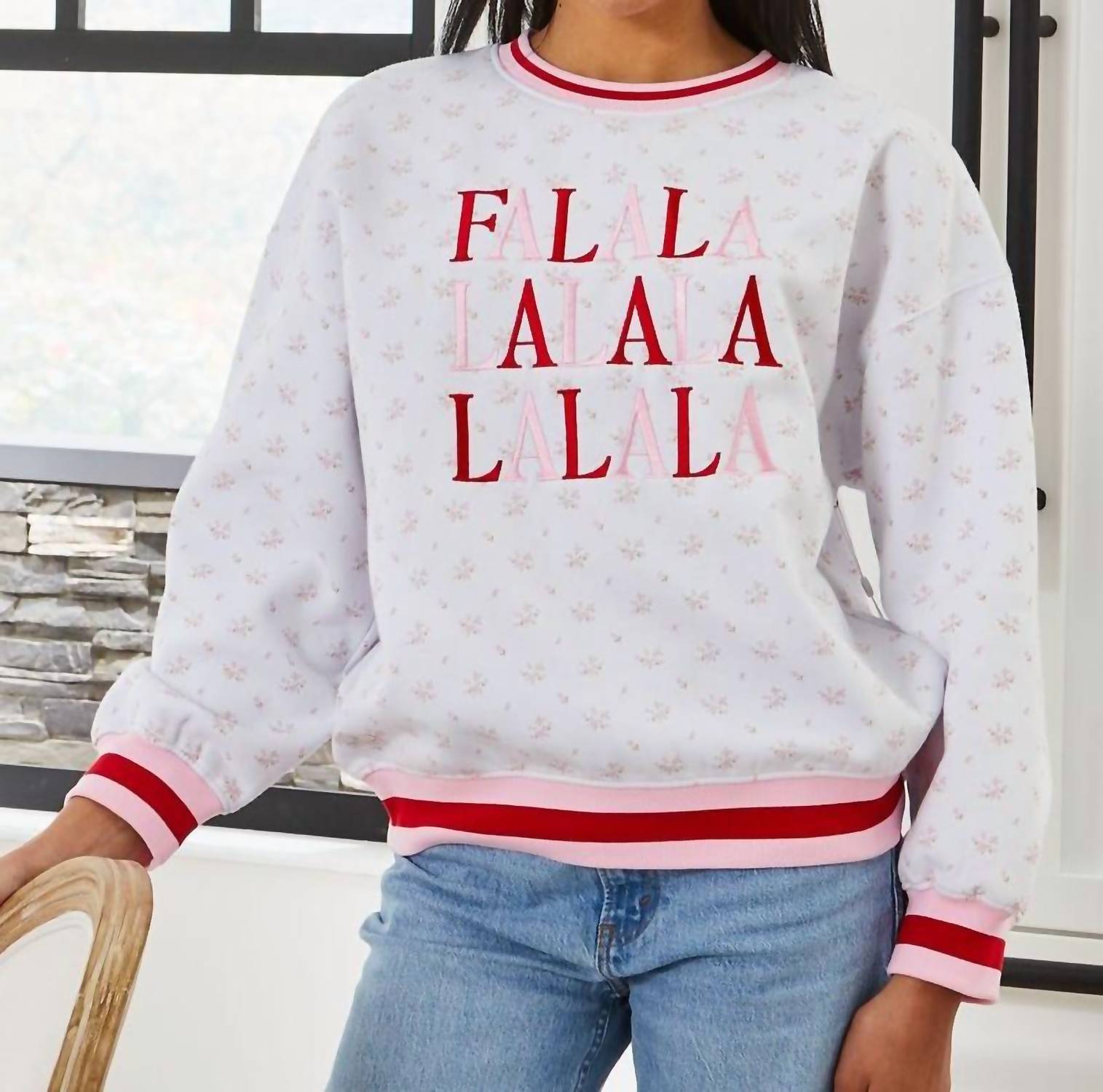 Simply Southern - Falalalala Crewneck Sweatshirt