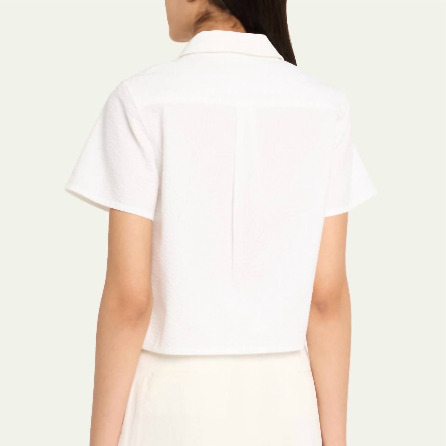 Frame - Seersucker Top