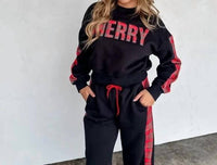 Blakeley - Merry Plaid Pant Set
