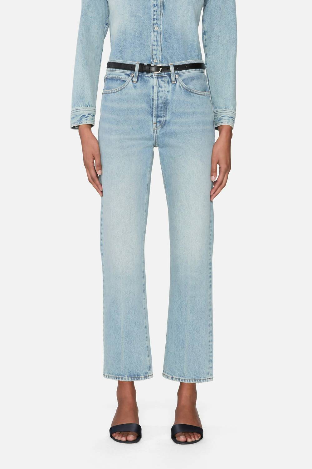 Frame - Women's Vertical Crop Jeans