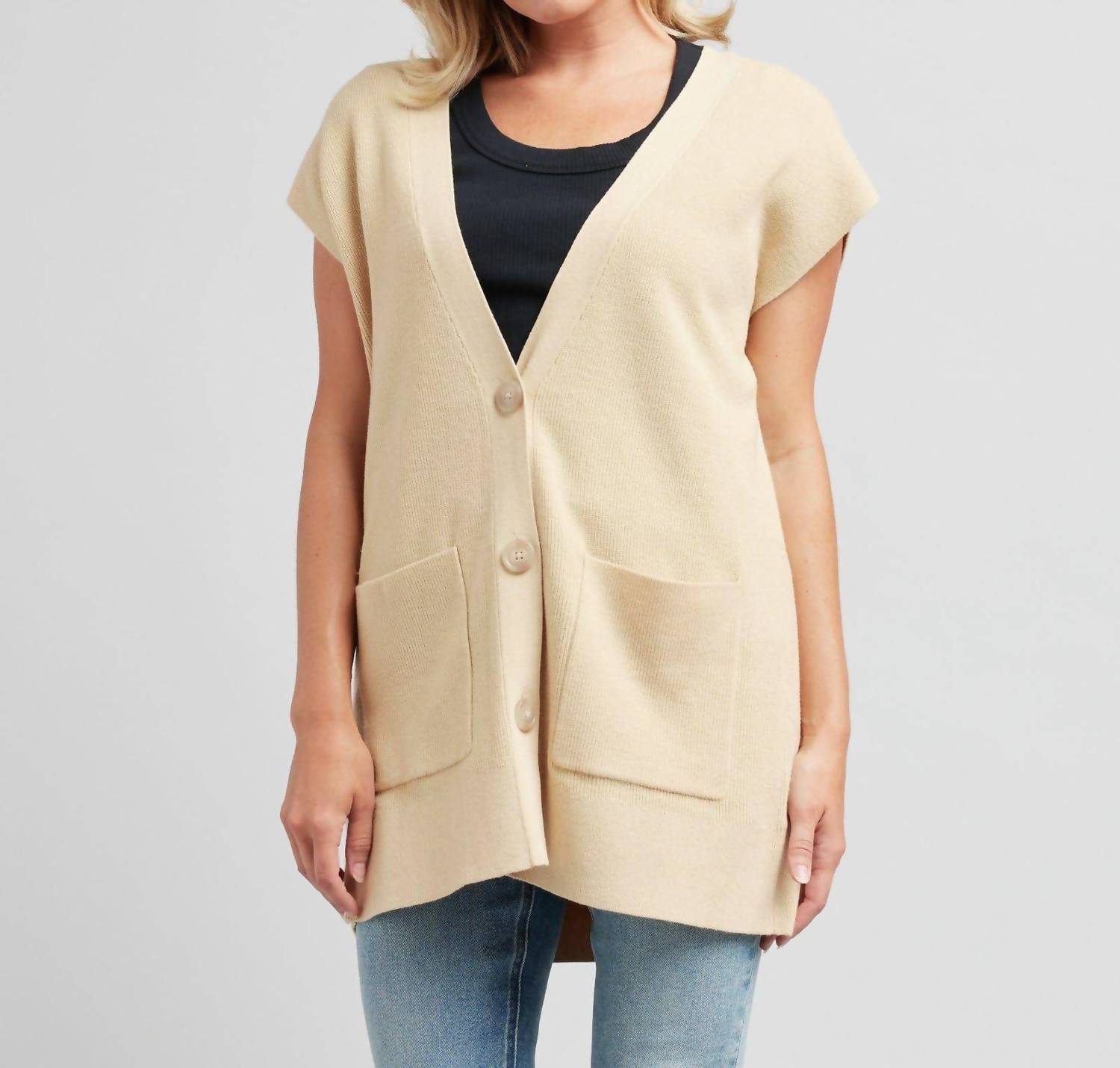 Downeast - Semester Vest Cardigan