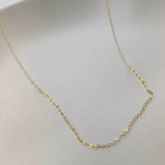 Katie Waltman - Women's Gold Filled Cable Chain Necklace