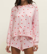 Z Supply - Mira Heart Long Sleeved Top