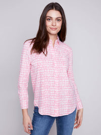 Charlie B - Printed Long Sleeve Shirt