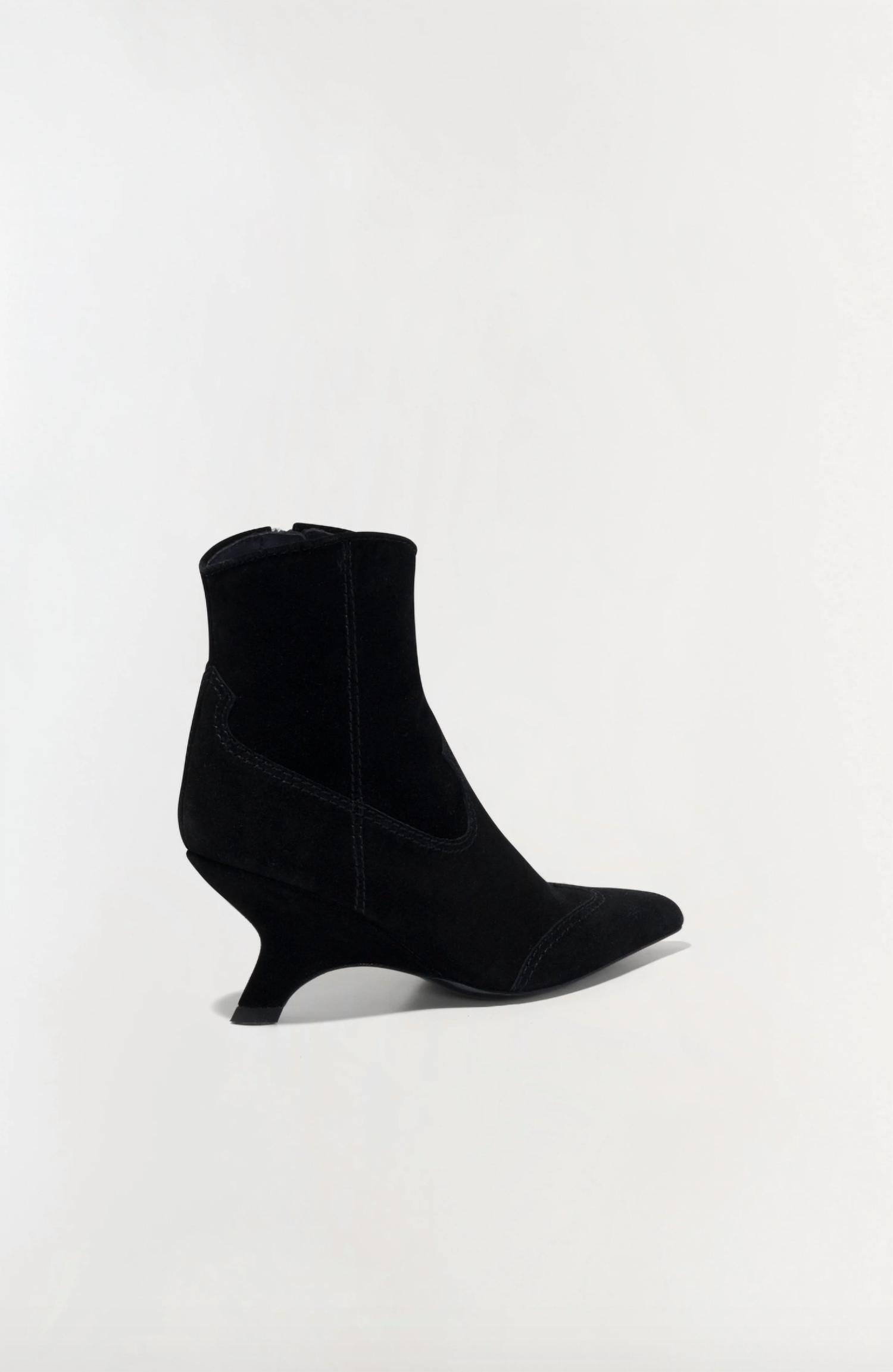Simkhai - Women's Shadow Suede Western Ankle Boots