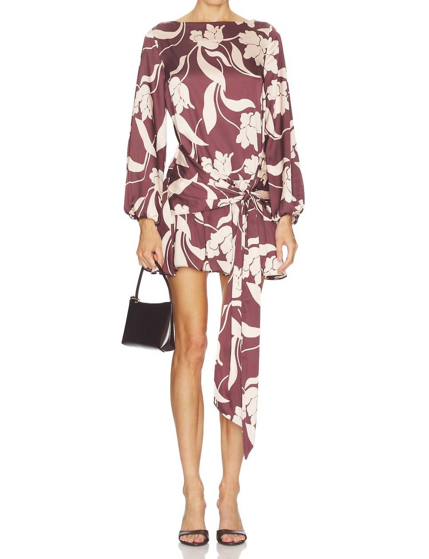 Misa Los Angeles - Larissa Long Sleeve Mini Dress