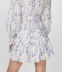 WHITE FLORAL DRESS