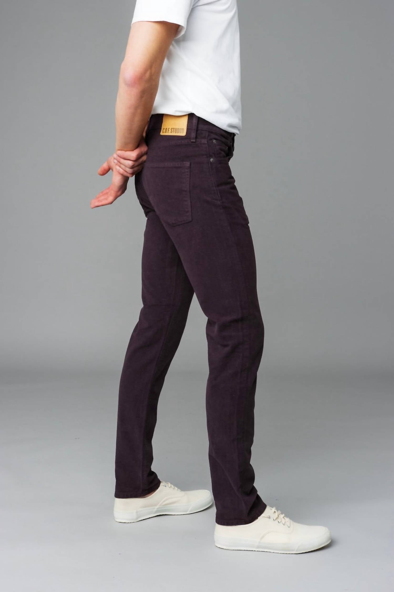 C.O.F. Studio - M7 Tapered Soft Moleskin Pants
