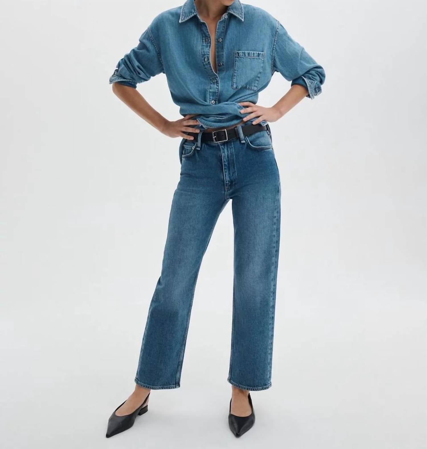 Rag & Bone - Harlow Ankle Straight Jeans