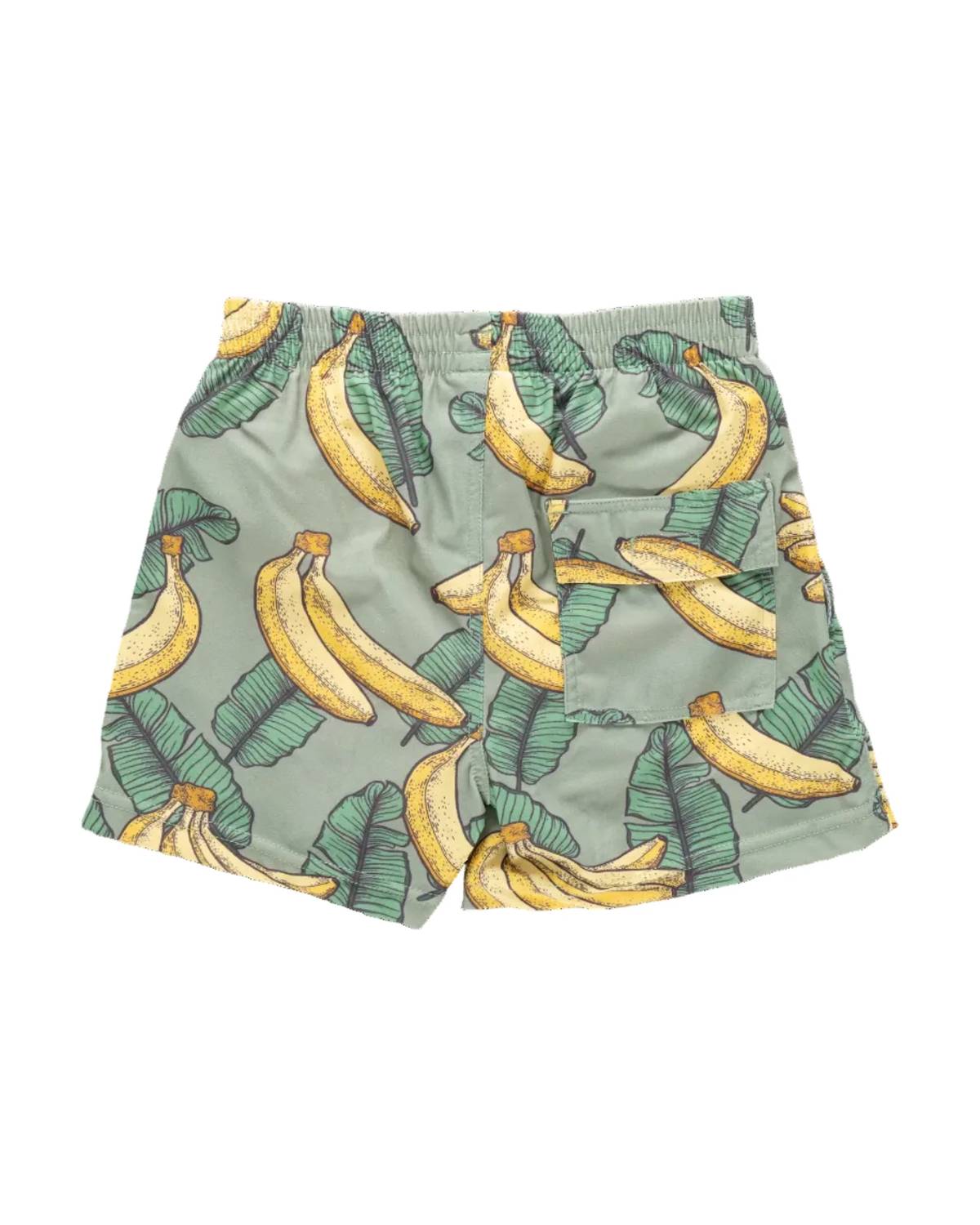 Pink Chicken - Boys' Print Pull-On Swim Trunks