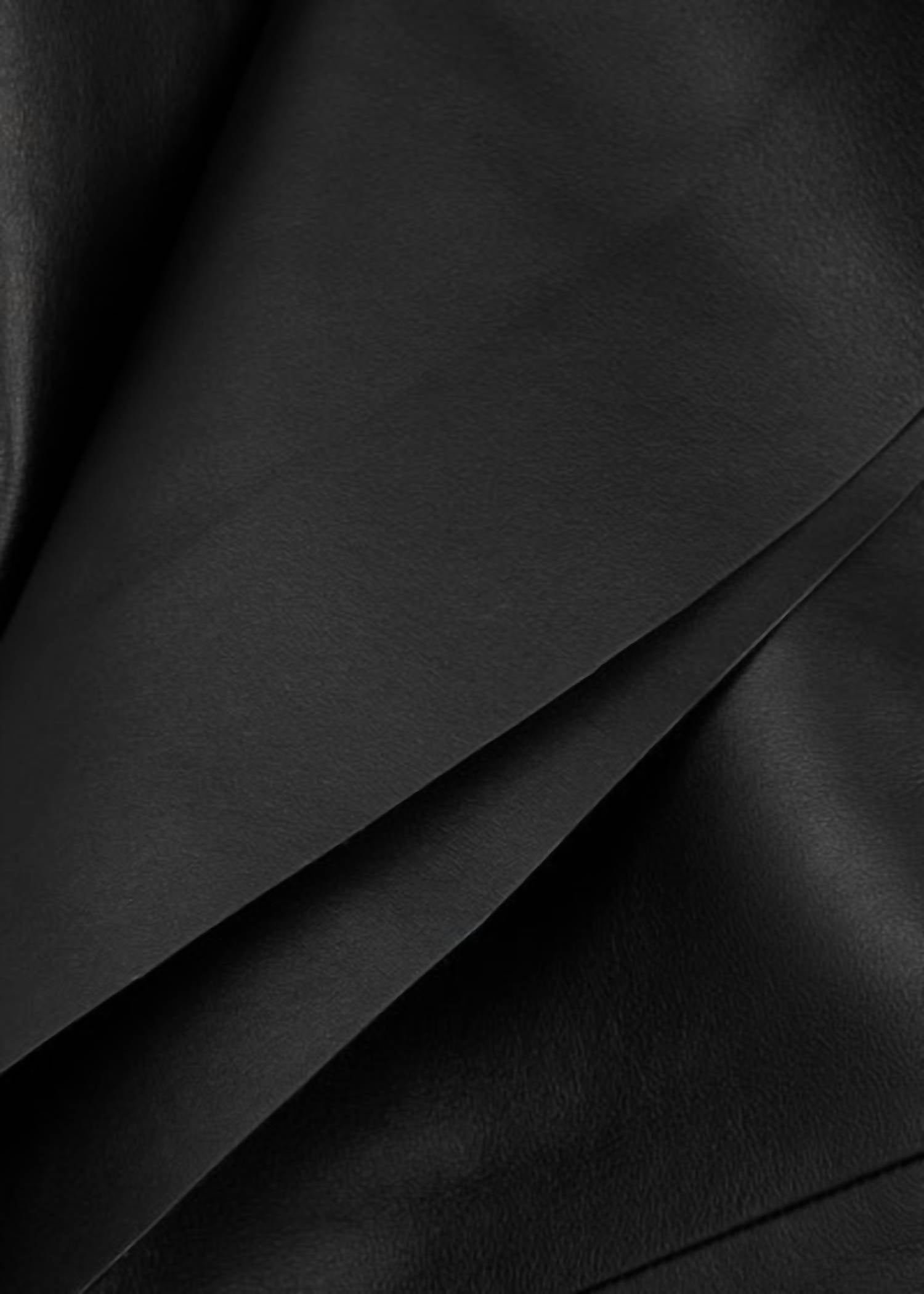 Chloe - Paneled Leather Midi Dress