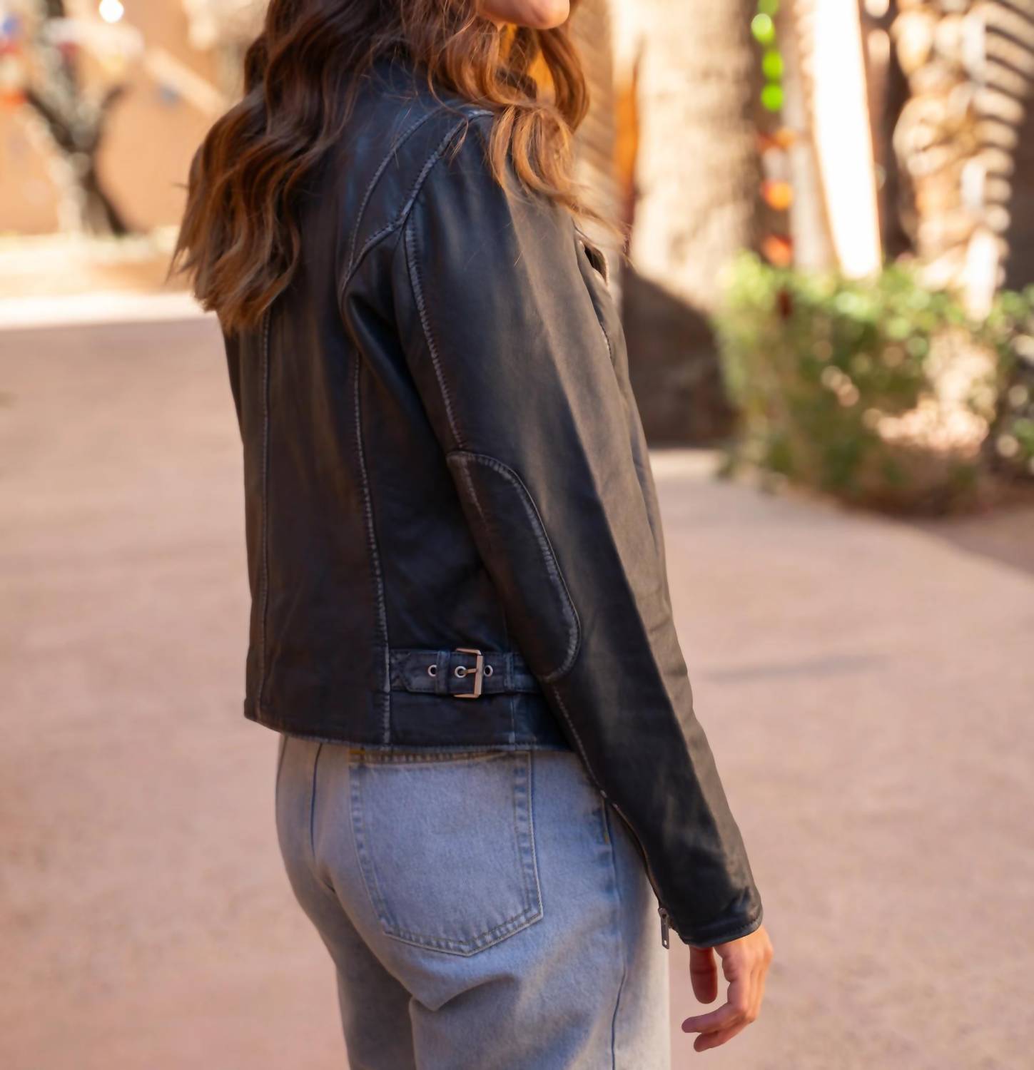 Mauritius - Sofia Leather Jacket