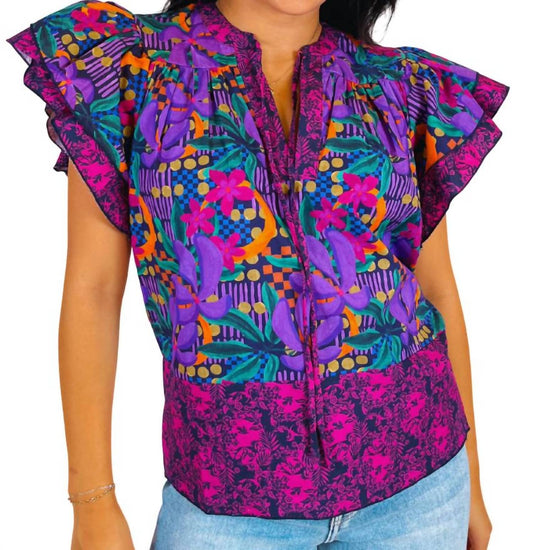 Briton Court - Ella Vibrant Top