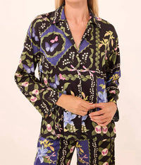 Misa Los Angeles Isme Blouse in butterfly - women's blouse - view 4
