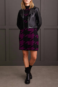 Tribal - Faux Leather Biker Jacket