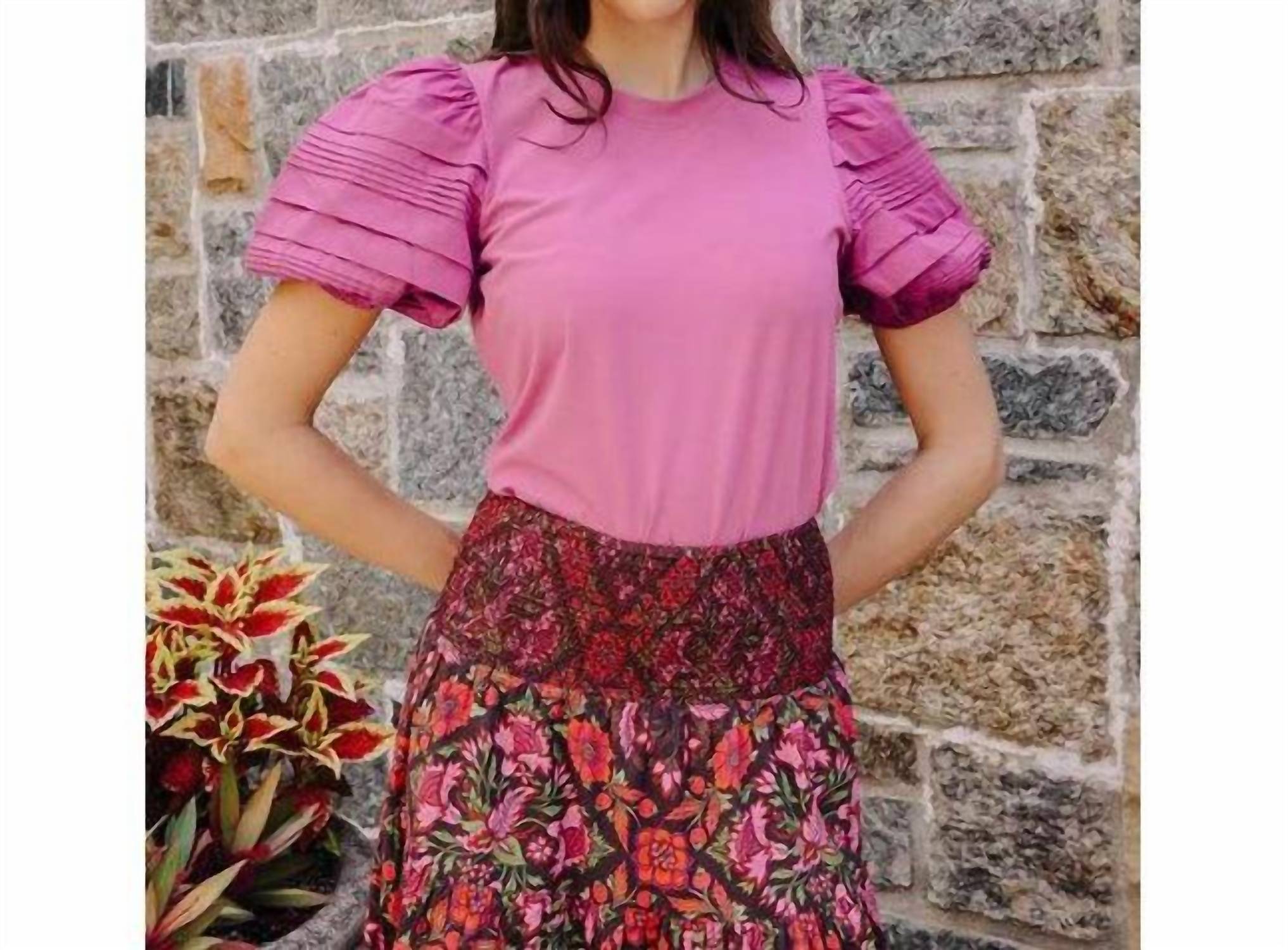 Love The Label - Dylan Puff Sleeves Tee