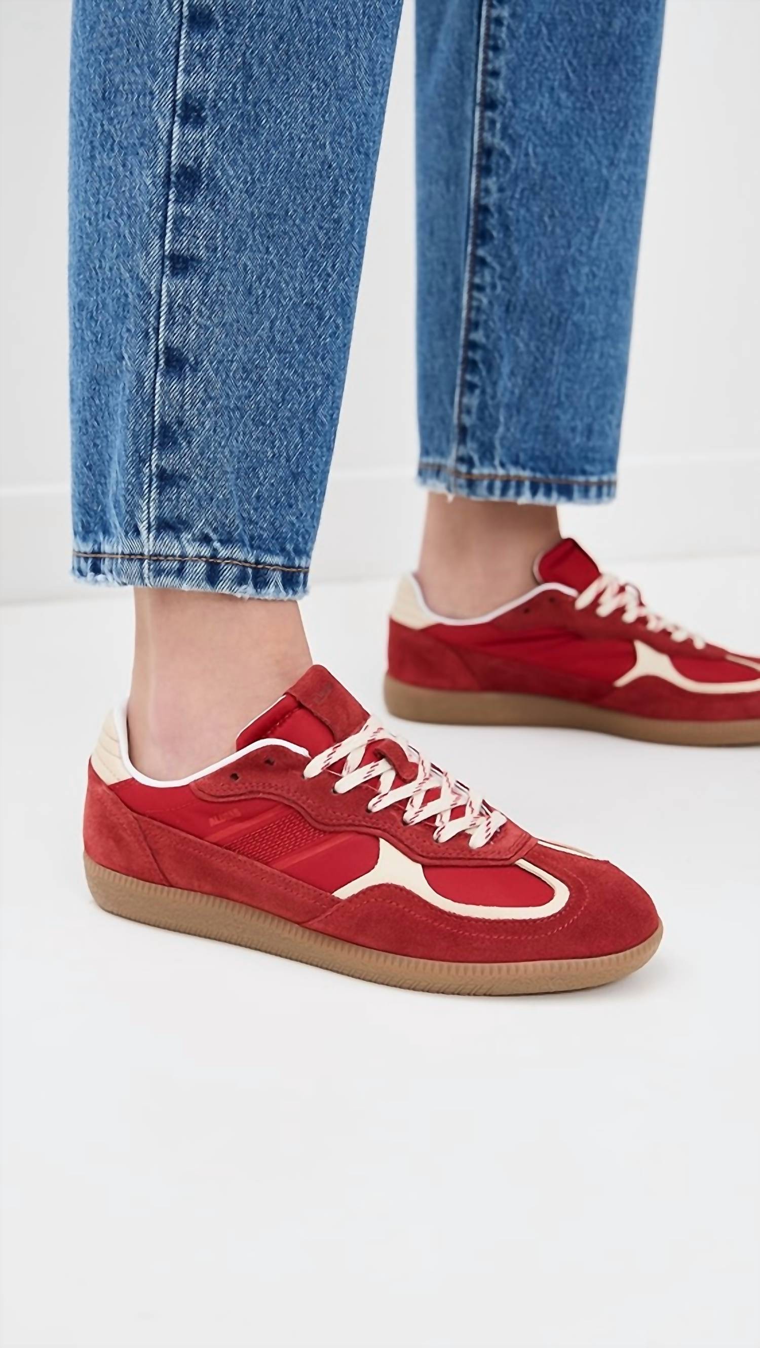 Alohas - Women's Rife Sheen Leather Sneakers