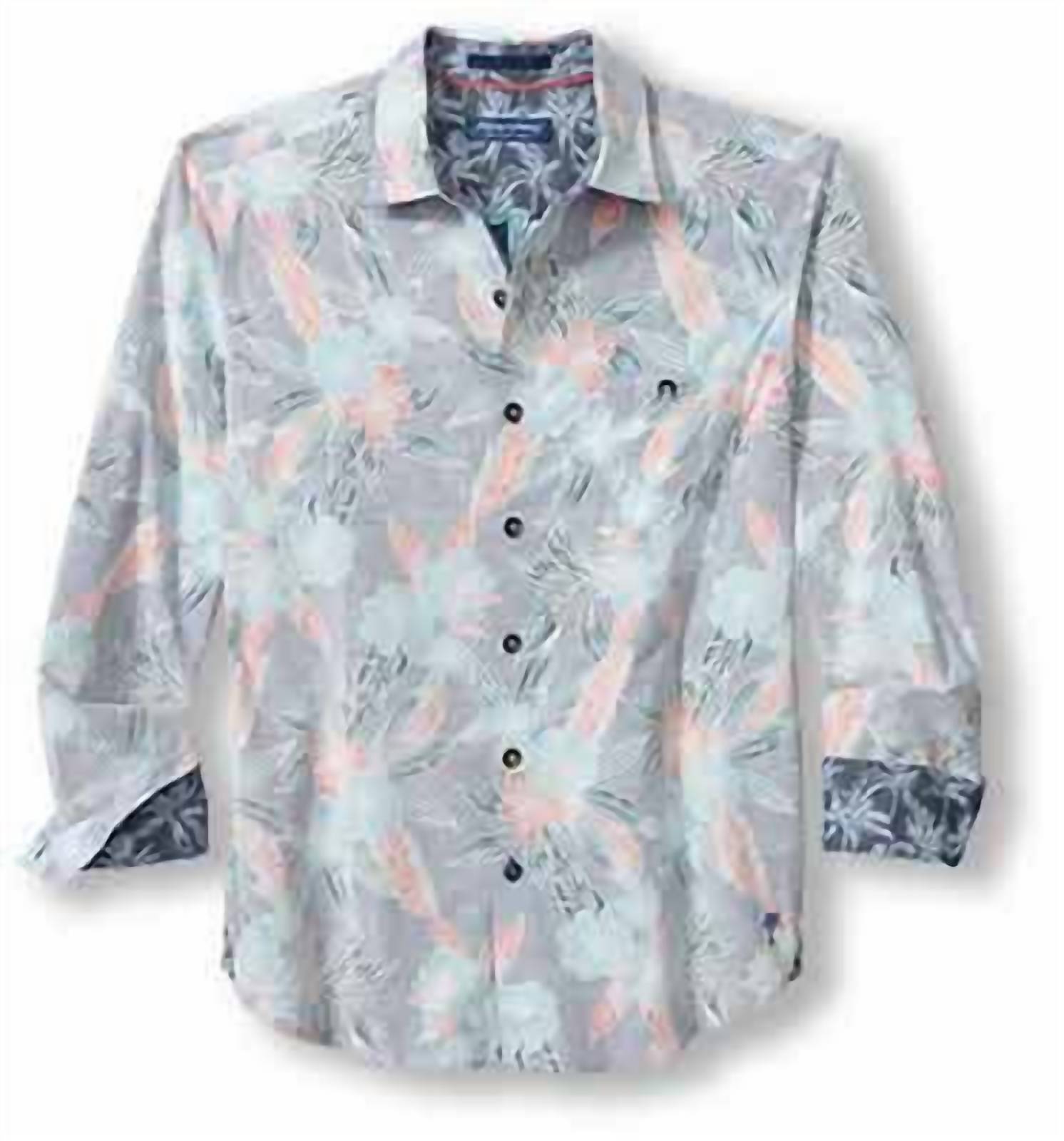 Tommy Bahama - Men's Coastline Cord Stretch Shoreline Vines Shirt
