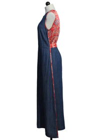 Aldo Martins - Long Sleeveless Effect Dress