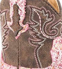Roper - Girl's Glitter Aztec Booties