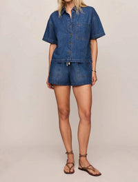 Z Supply - Daycation Denim Utility Shorts