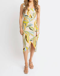 Karlie - Bayside Wrap Midi Dress