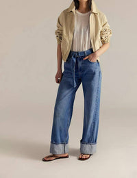 Free People - East Bay Cuffed Jeans