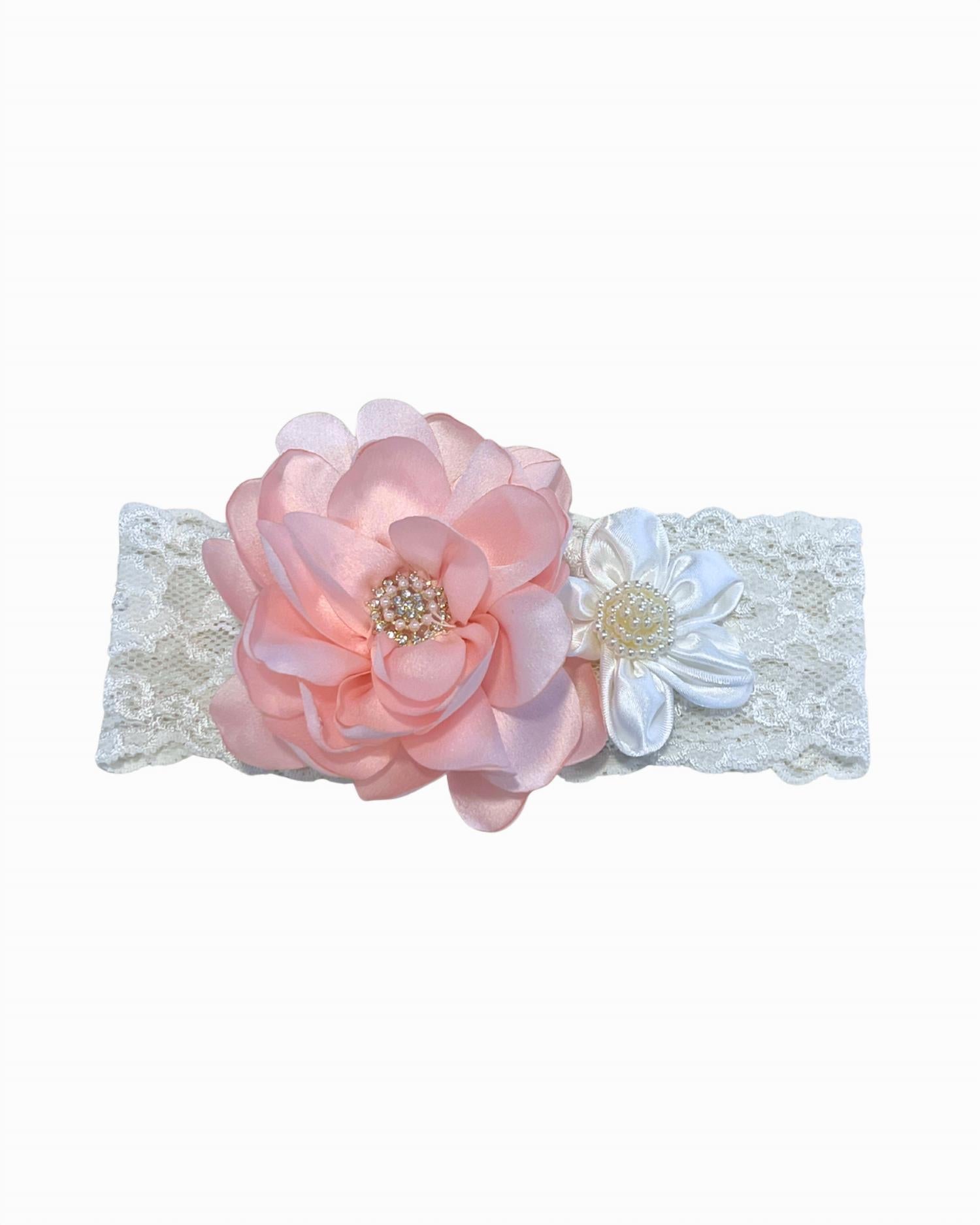 Katie Rose - Girl's Aria 2-Piece Lace With Flower Set