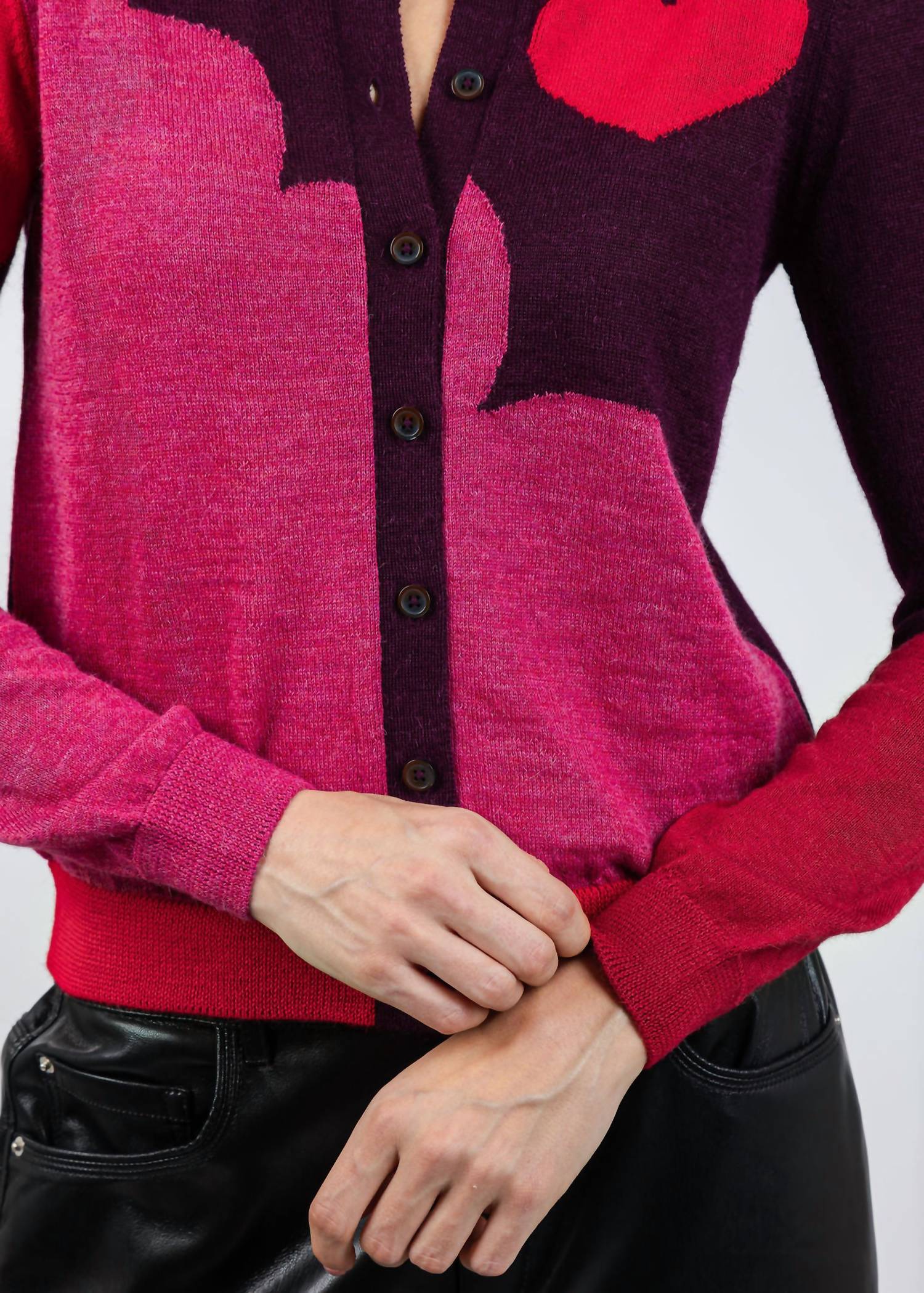 Mother - Racquet Collared Cardigan