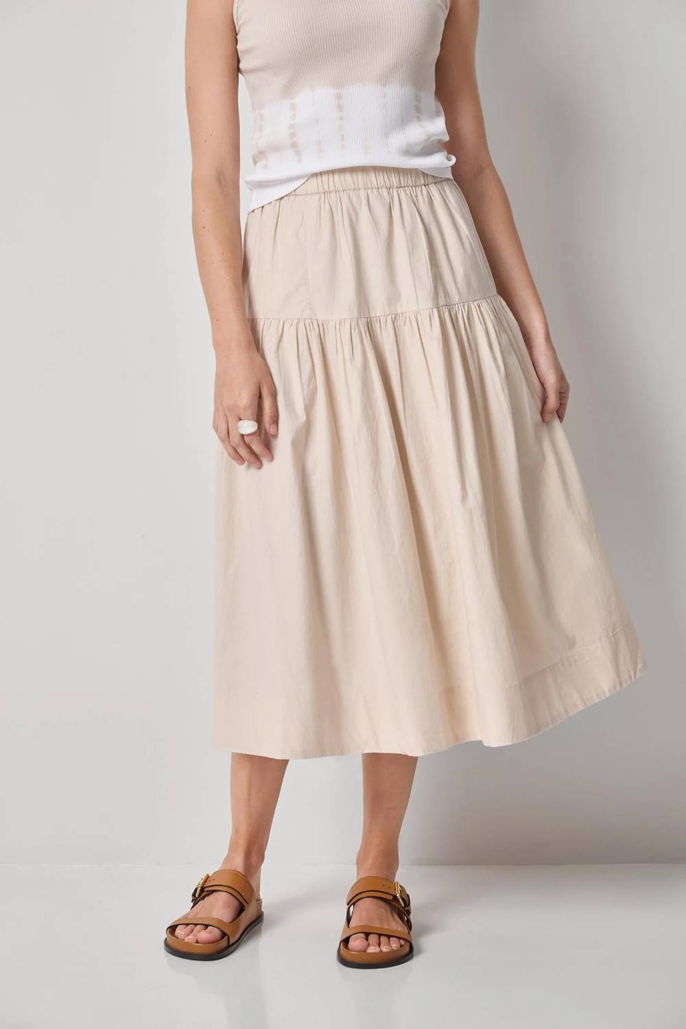 Lilla P - Poplin Yoke Skirt