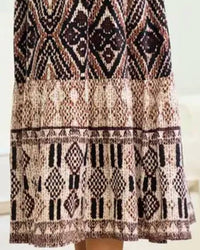 Doe And Rae - Aztec Tiered Skirt