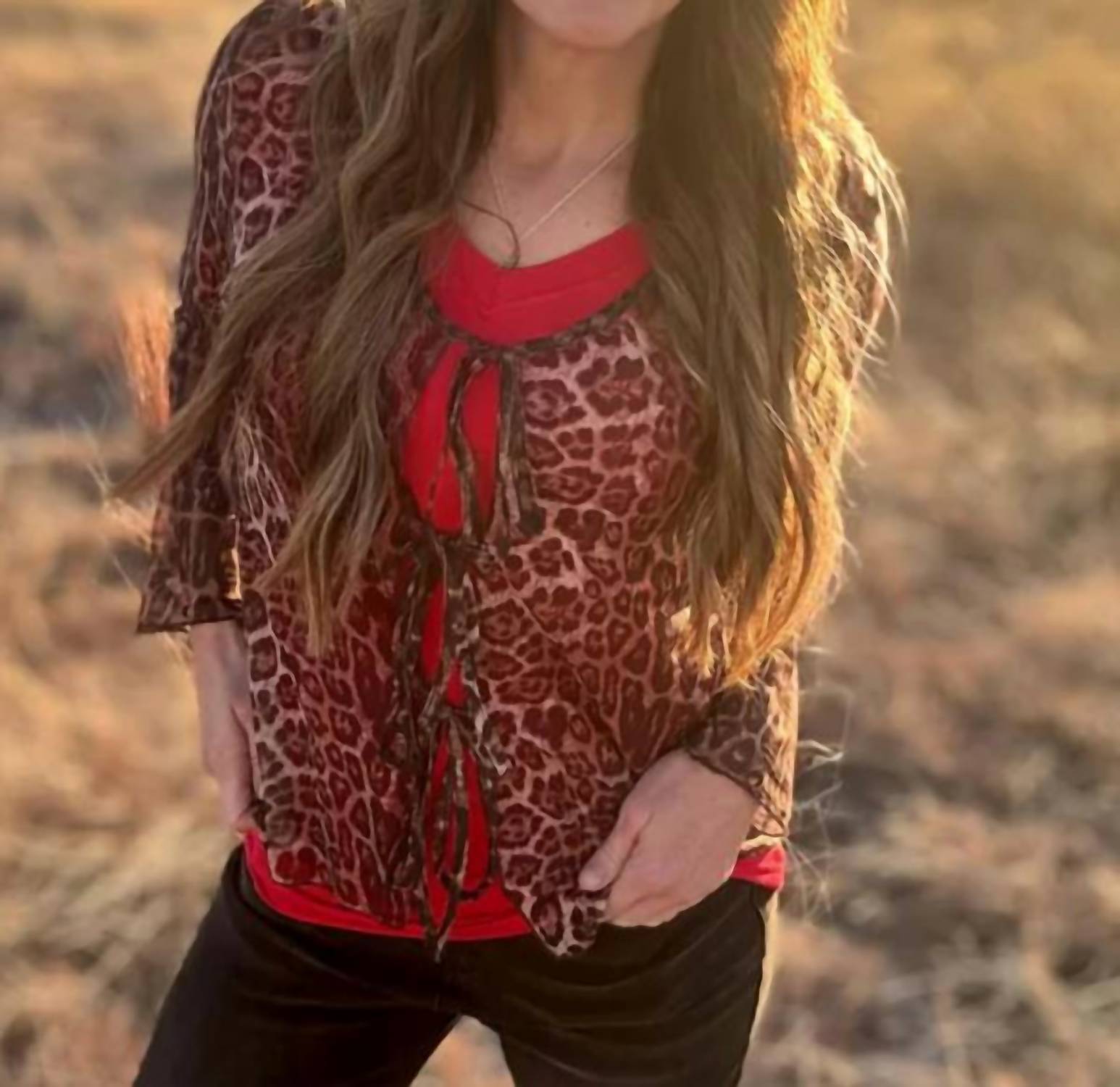Sterling Kreek - Range And Roar Tie Cardigan