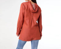 Coco + Carmen - Maddie Hooded Tunic Top
