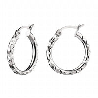 Gold & Honey - Women's Small Hoop Earrings - Set Of 2