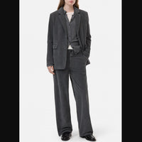 CLOSED Lola Corduroy Blazer in grey coal - women's jacket - alternate view