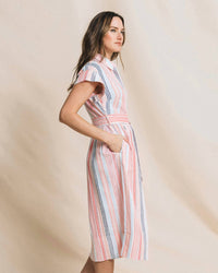 Southern Tide - Tinley Belted Shirt Dress