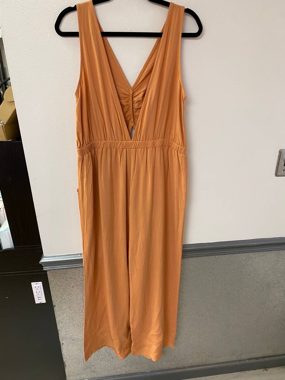 Heyson - Soft Sleeveless Wide-leg Jumpsuit